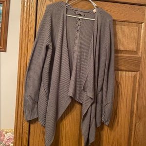 Gray Cardigan
